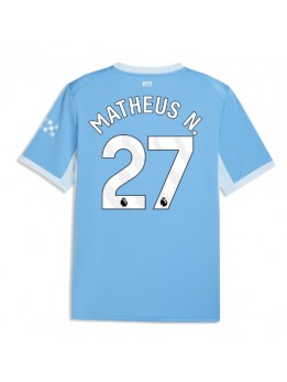 Manchester City Matheus Nunes #27 Heimtrikot 2026-27 Kurzarm Manchester City Matheus Nunes #27 Heimtrikot 2026-27 Kurzarm